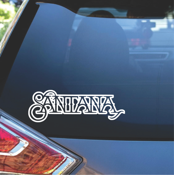 Santana - Band Decal Stickers