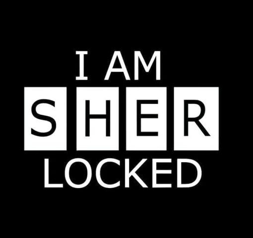 I am Sher Locked Vinyl Decal Stickers