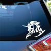 Tribal Unicorn Window decal Sticker
