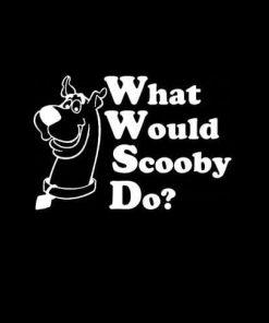 What would scooby do Vinyl Decal Stickers