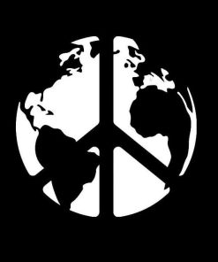 World Peace Vinyl Decal Stickers