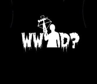 What Would Darrel Do Walking Dead Vinyl Decal Stickers