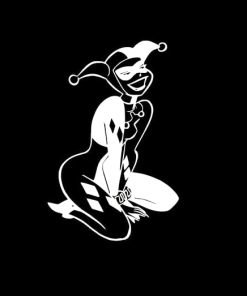 Harley Quinn a6 - Cartoon Decal Sticker