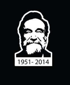 Robin Williams RIP Vinyl Decal Sticker A2