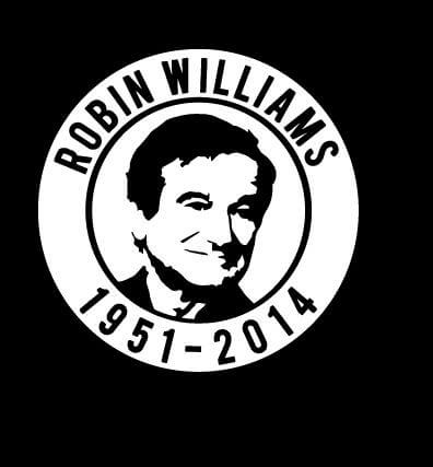 Robin Williams RIP Vinyl Decal Sticker