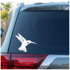 Bird - Hummingbird a3 window decal Sticker