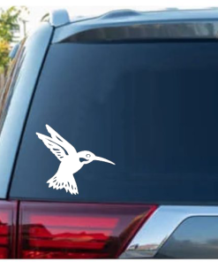 Bird - Hummingbird a3 window decal Sticker