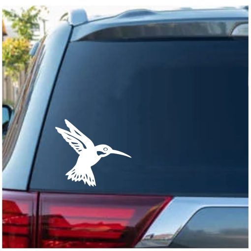 Hummingbird decal sticker d1