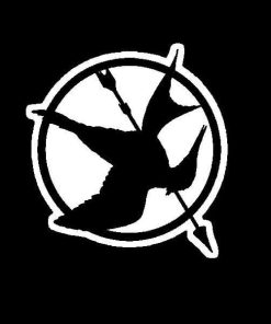 Hunger Games Down rebel Vinyl Decal Sticker