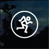Mackie Running Man window decal Sticker