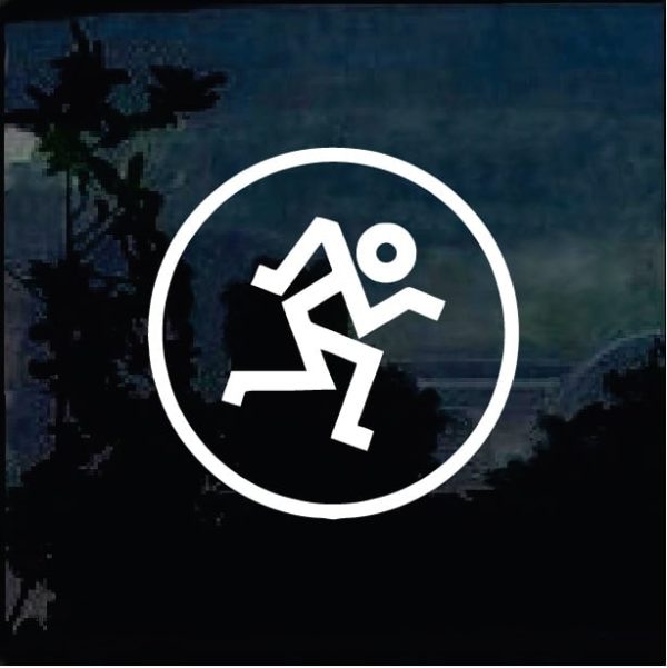 Mackie Running Man Vinyl Decal Sticker
