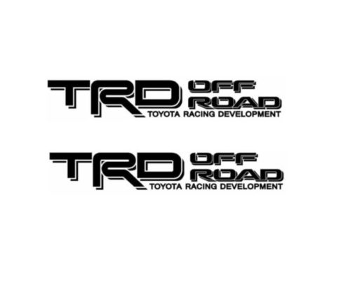 Toyota TRD Off Road Decal Set Toyota Trd Stickers A2