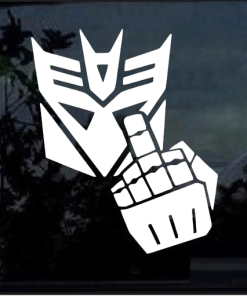 Autobots transformers Fuck you Car window decal Sticker