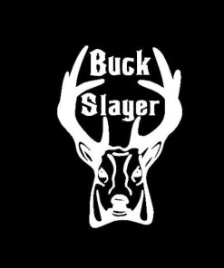 Buck Slayer Deer Hunting Vinyl Decal Sticker