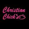 Christian Chick Jesus Fish Vinyl Decal Sticker