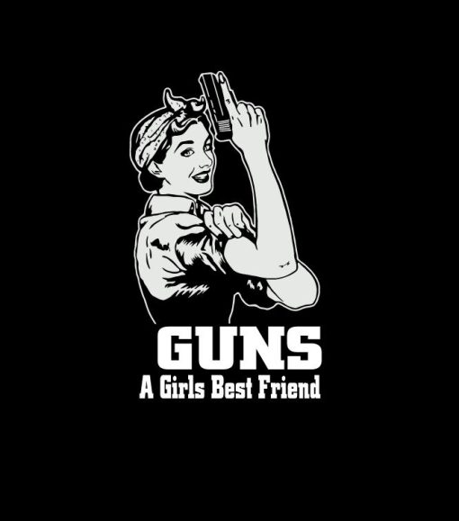 Guns A Girls Best Friend Vinyl Decal Sticker