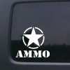 Ammo Jeep Star Jeep - Jeep Wrangler Decals