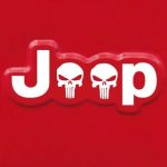 Jeep Wrangler Side Fender Set of 2 Punisher Jeep Decal Stickers
