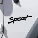 Jeep Wrangler Side Fender Sport set of 2 Jeep Decal Stickers