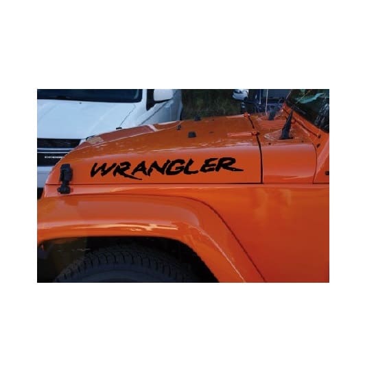 jeep wrangler custom hood muddy decal sticker
