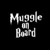 Baby Muggle On Board Harry Potter Vinyl Decal Stickers