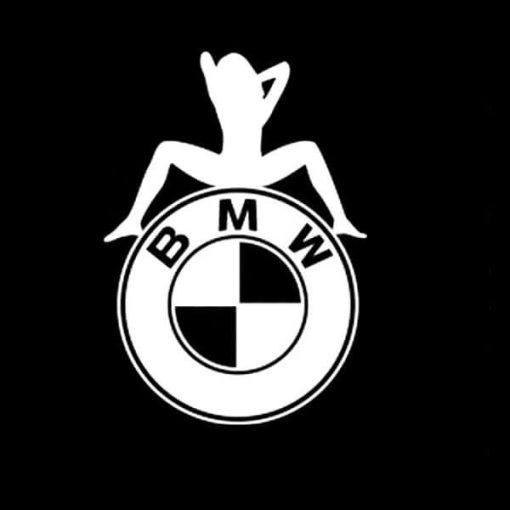 BMW Girl Window Decal Sticker MADE IN USA