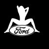 Ford Sexy Logo Vinyl Decal Stickers a2
