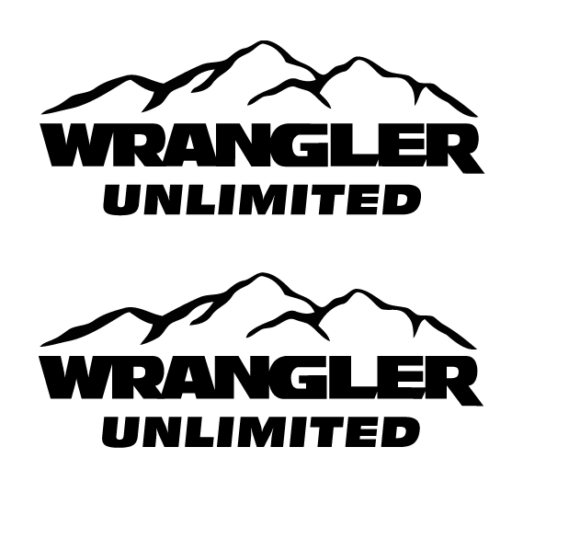 Jeep Wrangler Unlimited fender set 4 x 10