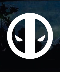 Deadpool a3 window decal Sticker