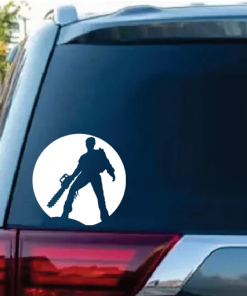 EVIL DEAD ASH ZOMBIE - Cartoon Decal Sticker
