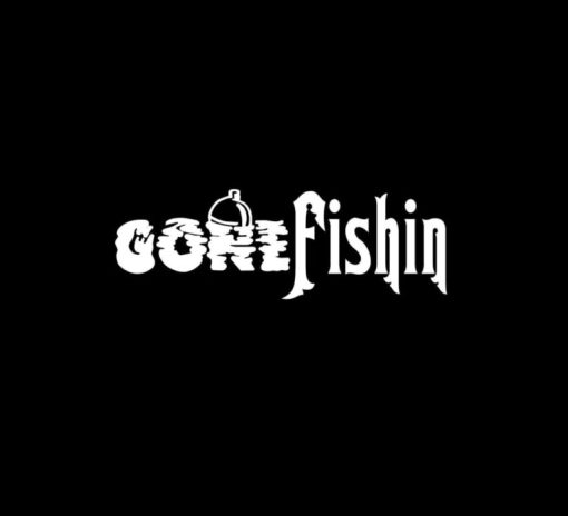 Gone Fishin Fishing Vinyl Decal Sticker