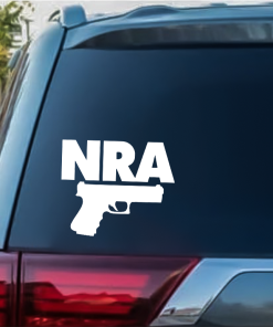 NRA Gun window decal Sticker