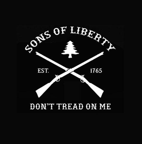 Sons of liberty Don't Tread on Me Vinyl Decal Stickers