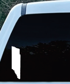 Tennessee State Silhouette Decal Sticker