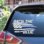 Blue lives Matter Sticker Back the Blue Decal