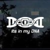 Chevy it's in my DNA Double Helix Decal Sticker