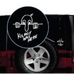 Jeep Killroy Was Here Jeep Decal Stickers