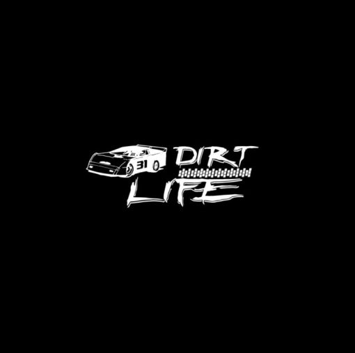 Dirt Life Dirt Track Modified Late Model Vinyl Decal Stickers