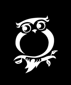 Owl Owls Vinyl Decal Stickers a3