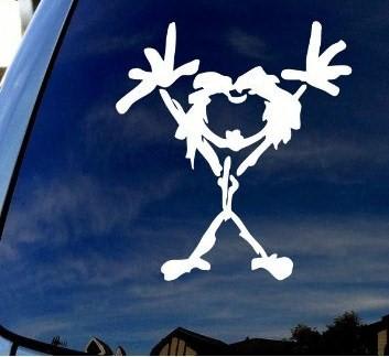 Pearl Jam stickman Band Vinyl Decal Stickers - Custom Sticker Shop