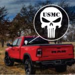 Skull USMC Military Window Decal Stickers