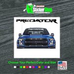 Ford Raptor Predator Windshield Banner Decal Sticker