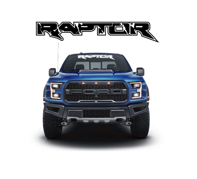 Ford Raptor Windshield Banner Decal Sticker