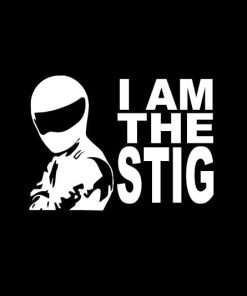 I am the Stig JDM Vinyl Decal Stickers b2