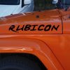 Jeep Rubicon Custom Hood Set Decal Sticker
