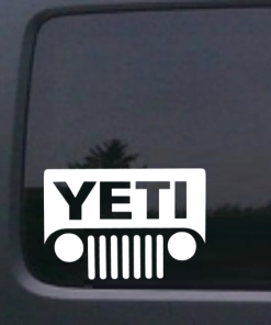 Yeti Jeep Jeep - Jeep Wrangler Decals