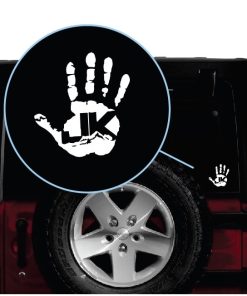 Jeep wave hand JK Decal sticker