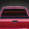 Thin Red Line Foreman Rear Window Vinyl Decal Stickers