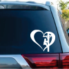 Line Love my Lineman Electrician Heart Decal Sticker