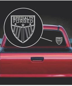 specialty forged decal sticker